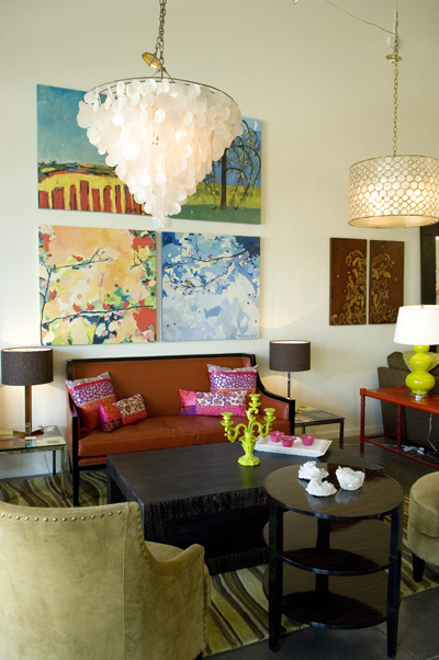 Shell Chandelier